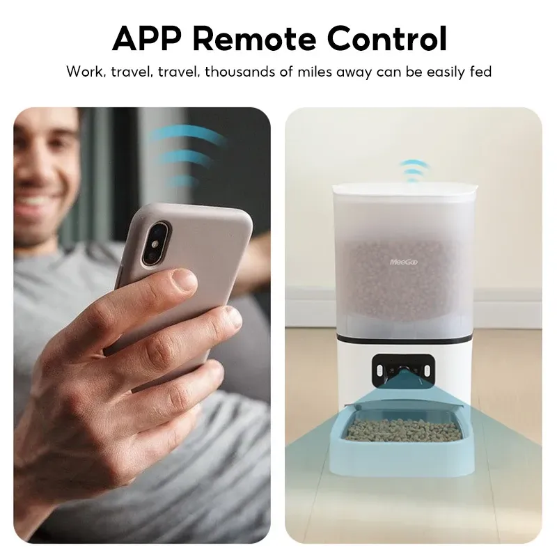 MeeGoo WiFi Camera Pet Feeder รูปที่ 3