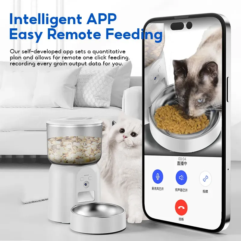 MeeGoo WiFi Camera Pet Feeder รูปที่ 2