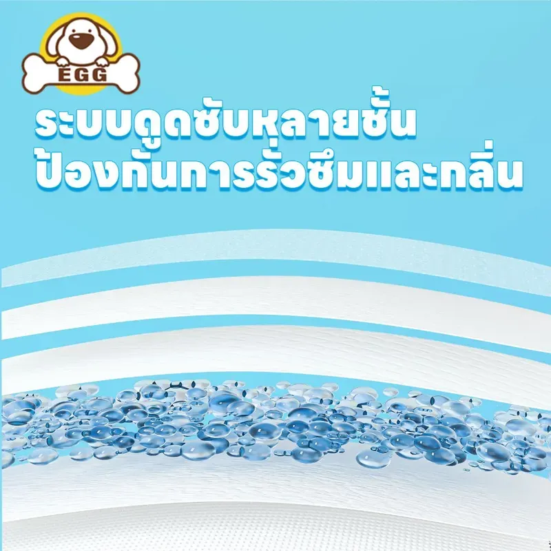EGG แผ่นรองฉี่สุนัข รุ่นหนาขึ้น รูปที่ 2
