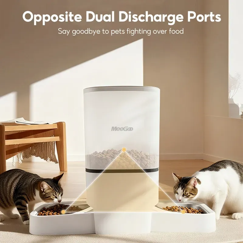 MeeGoo Smart Pet Feeder 6L Dualtray รูปที่ 2
