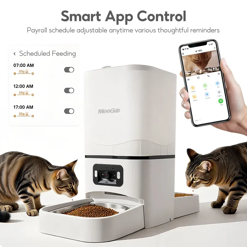 MeeGoo Smart Pet Feeder 6L Dualtray รูปที่ 3
