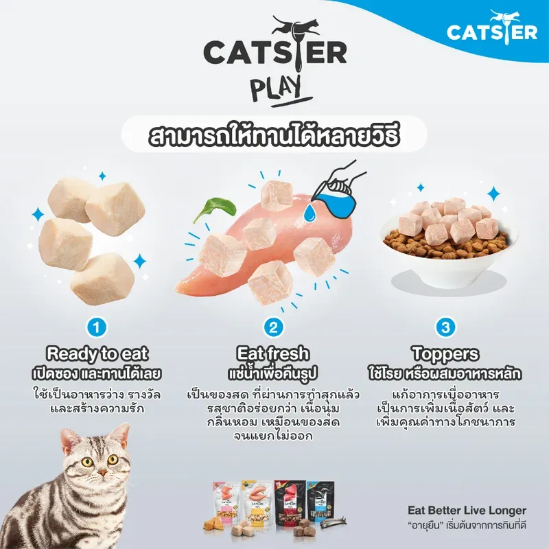 Catster CATSTER PLAY Freeze Dried รูปที่ 2