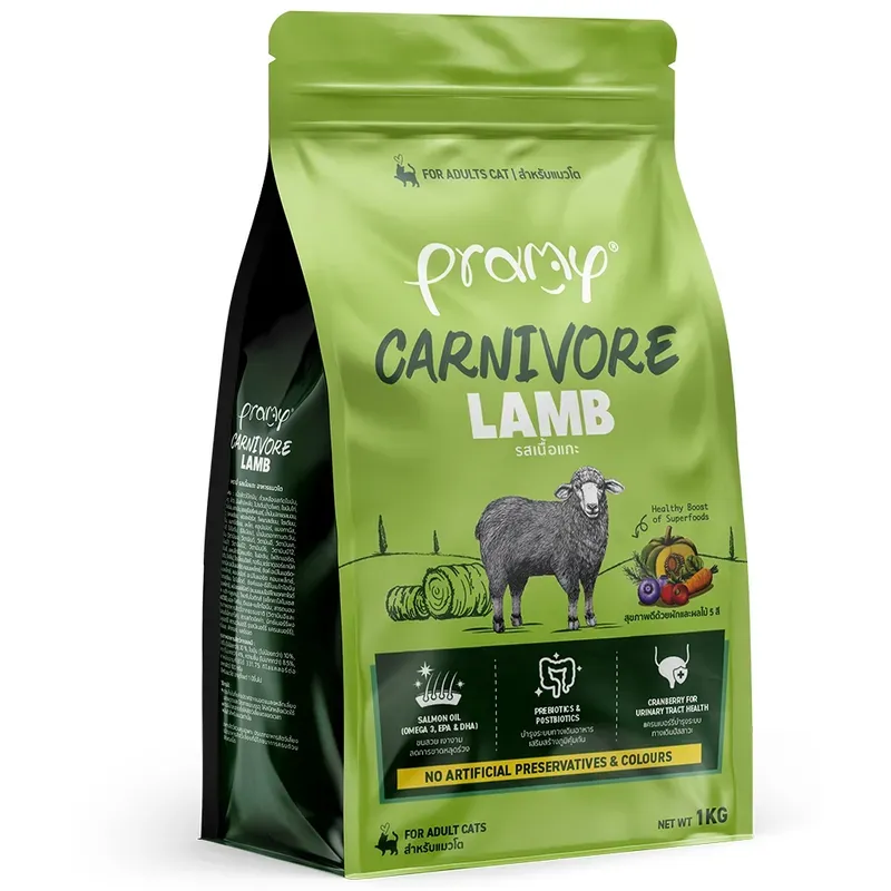 Pramy Carnivore สูตรแมวโต 1kg รูปที่ 2