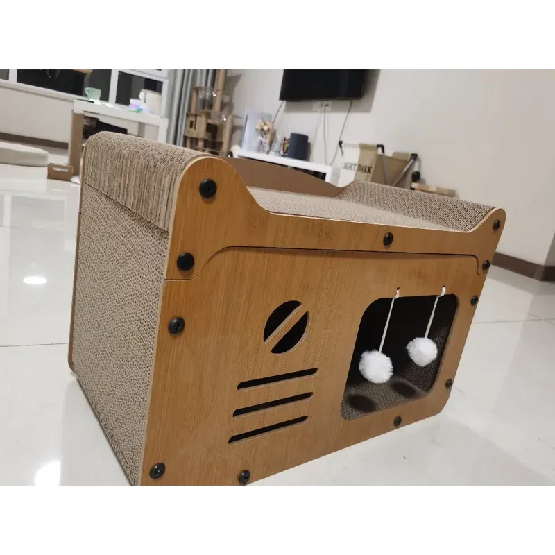 Pet Suppliesa บ้านแมวลับเล็บ หรูหรา-XL รูปที่ 2