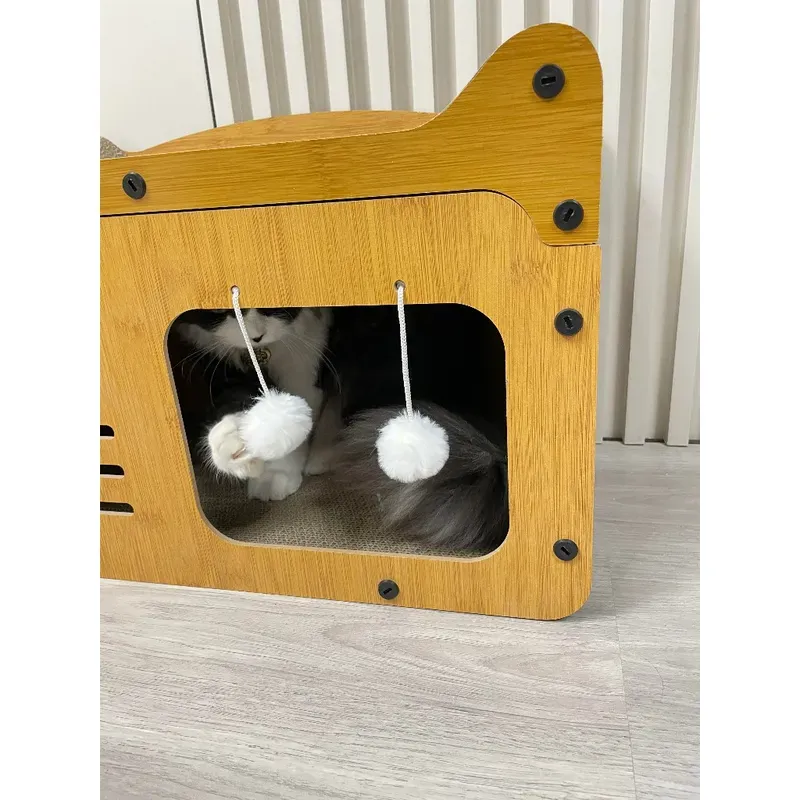 Pet Suppliesa บ้านแมวลับเล็บ หรูหรา-XL รูปที่ 3