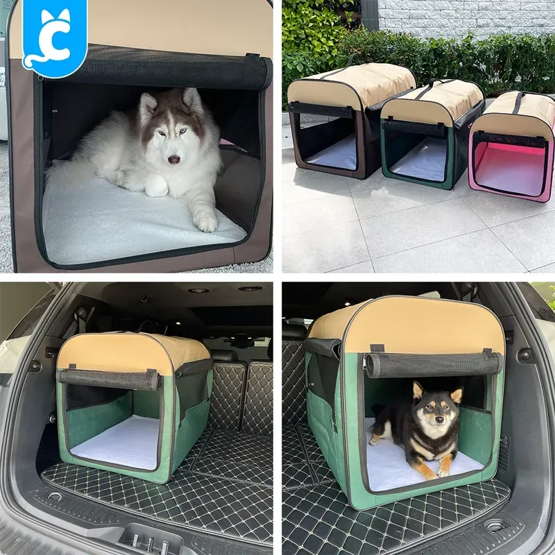 CleverPet Pet Kennel คอกผ้าพับได้ รูปที่ 2