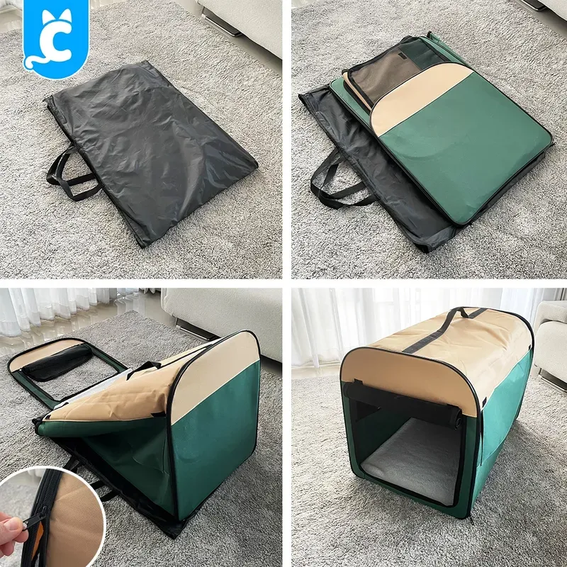 CleverPet Pet Kennel คอกผ้าพับได้ รูปที่ 4